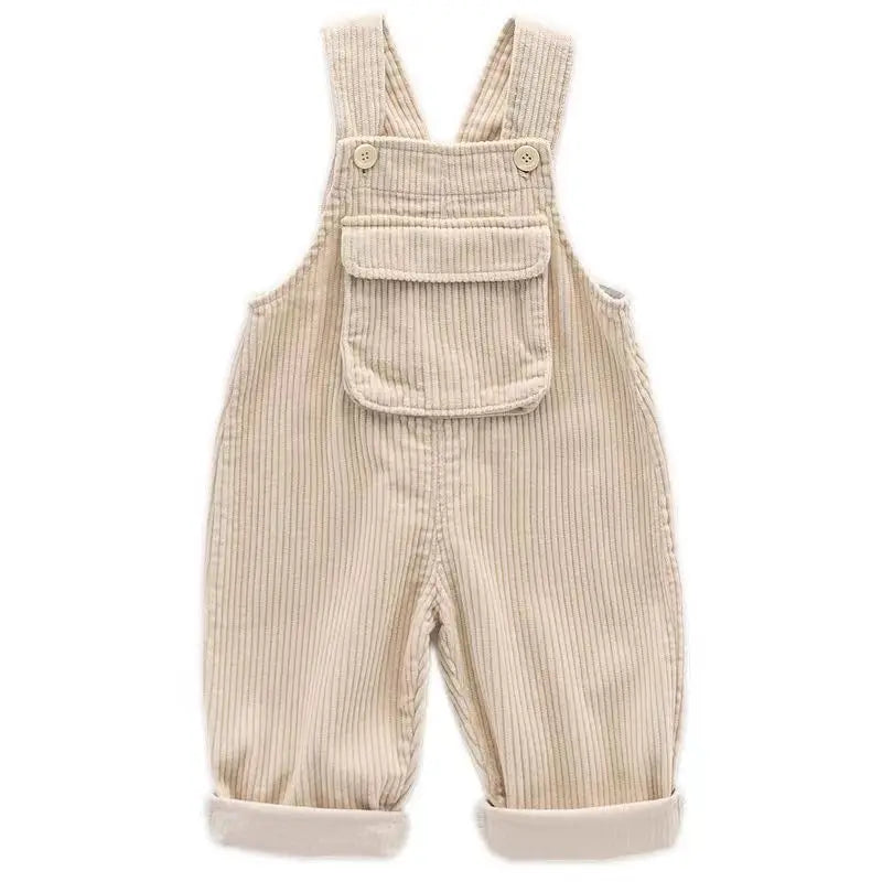 2025 New Spring Autumn Girls Kids Denim Overalls Pants Baby Children Jeans Long Pant Trousers Children Clothes
