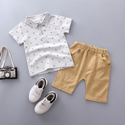 Children’s Anchor Print 2-Piece Set