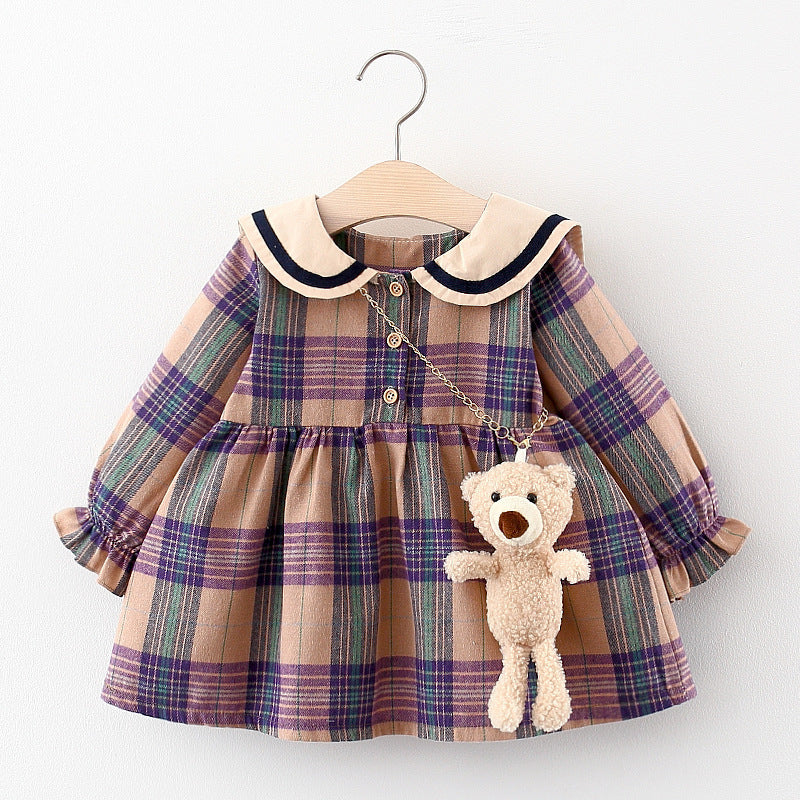 Baby Girl Long Sleeve Dress – Spring and Autumn Outfit