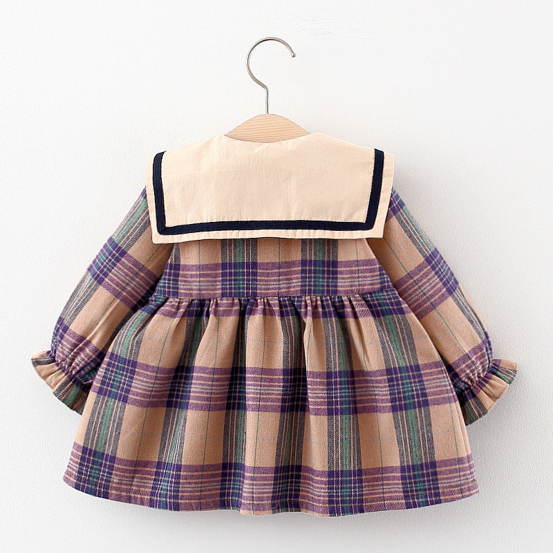 Baby Girl Long Sleeve Dress – Spring and Autumn Outfit