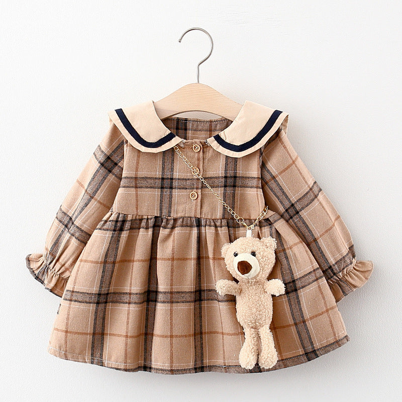 Baby Girl Long Sleeve Dress – Spring and Autumn Outfit