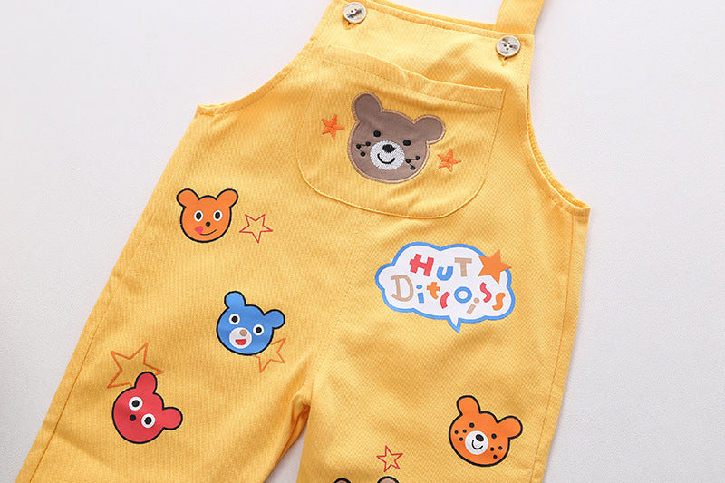 Boys’ Classic Cotton Overalls Suit – Durable & Comfortable Kids’ Overall Outfit