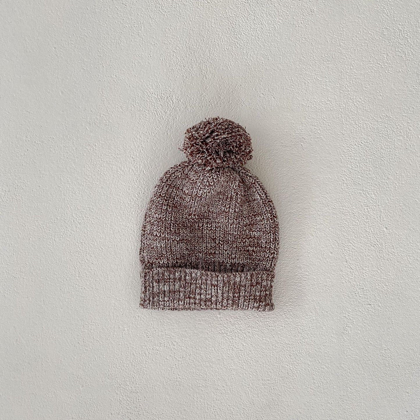 Infant Baby Girl 3-Piece Set – Thick Knit Pullover, Pants & Fur Ball Hat
