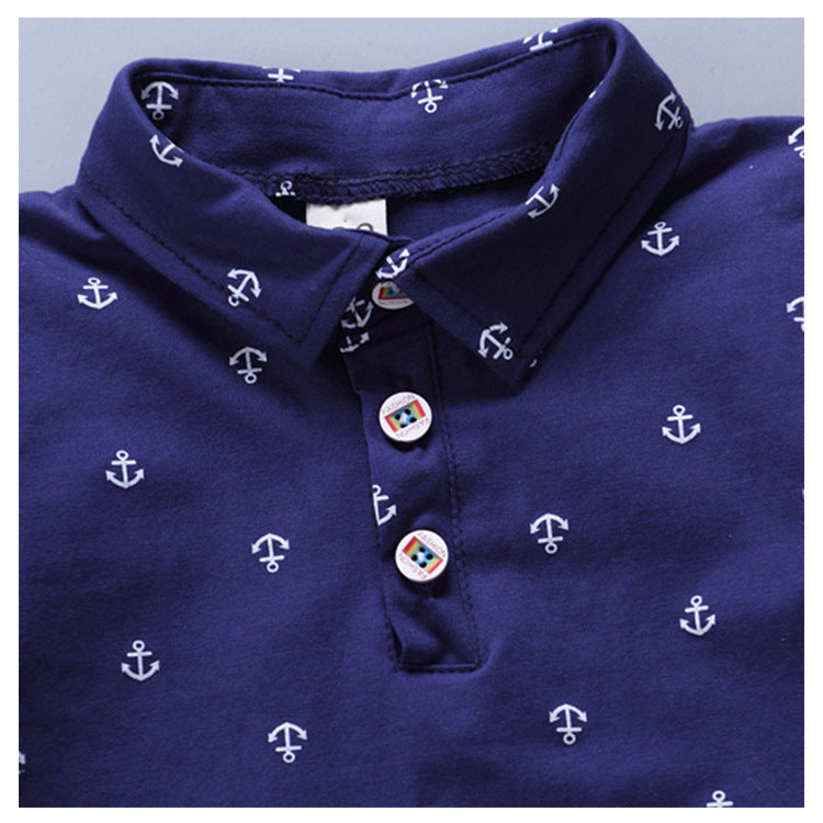 Children’s Anchor Print 2-Piece Set
