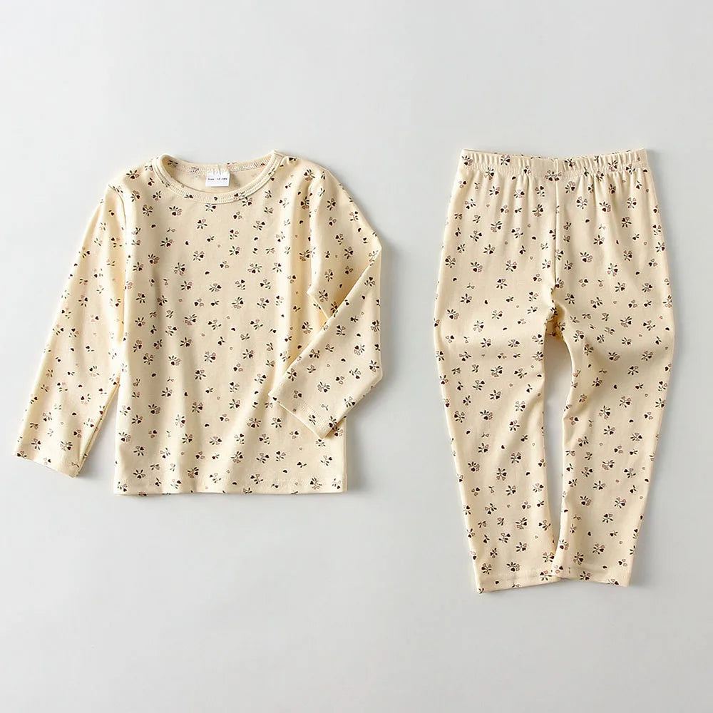 Kids Boy Girl Pajamas Sleepwear for 1-6Y Baby Girl Clothes Sets Children Homewear Pyjamas Sets Kids Nightwear Children Clothes