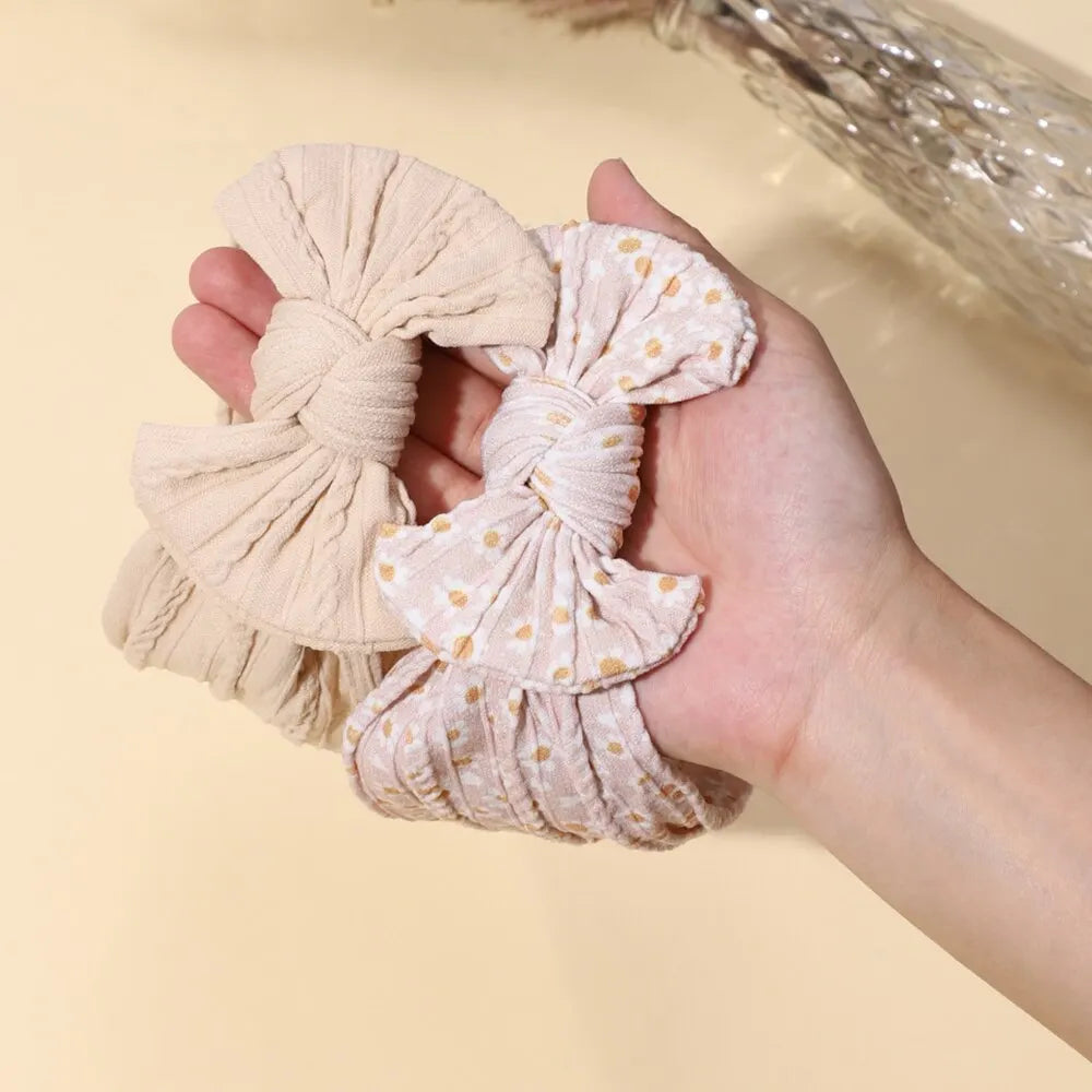 3Pcs/Lot Cable Knit Baby Headbands for Chlidren Elastic Baby Girls Turban Hair Bands Newborn Headwrap Toddler Hair Accessories