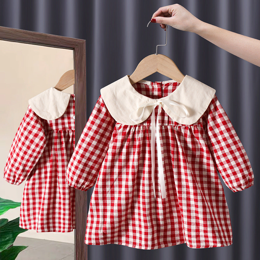 Baby Girl Dress – Long Sleeve Outfit for Spring and Autumn