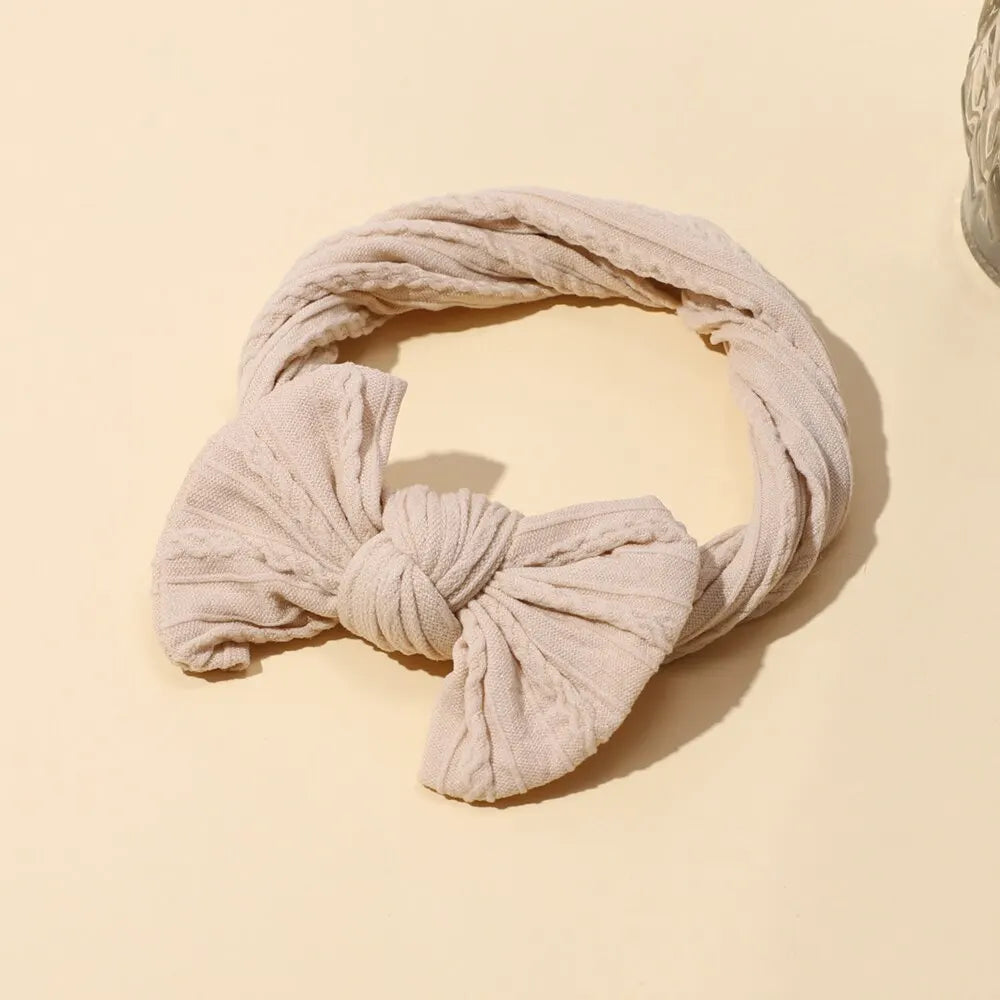 3Pcs/Lot Cable Knit Baby Headbands for Chlidren Elastic Baby Girls Turban Hair Bands Newborn Headwrap Toddler Hair Accessories