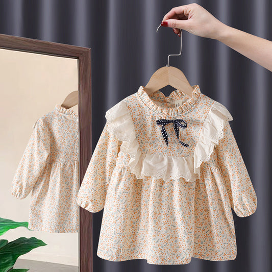 Baby Girl Dress – Long Sleeve Outfit for Spring and Autumn