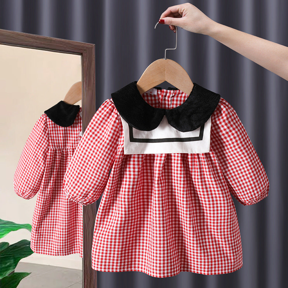 Baby Girl Dress – Long Sleeve Outfit for Spring and Autumn