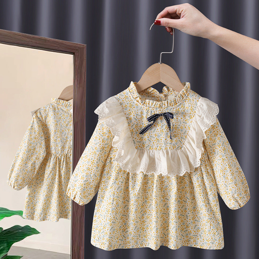 Baby Girl Dress – Long Sleeve Outfit for Spring and Autumn