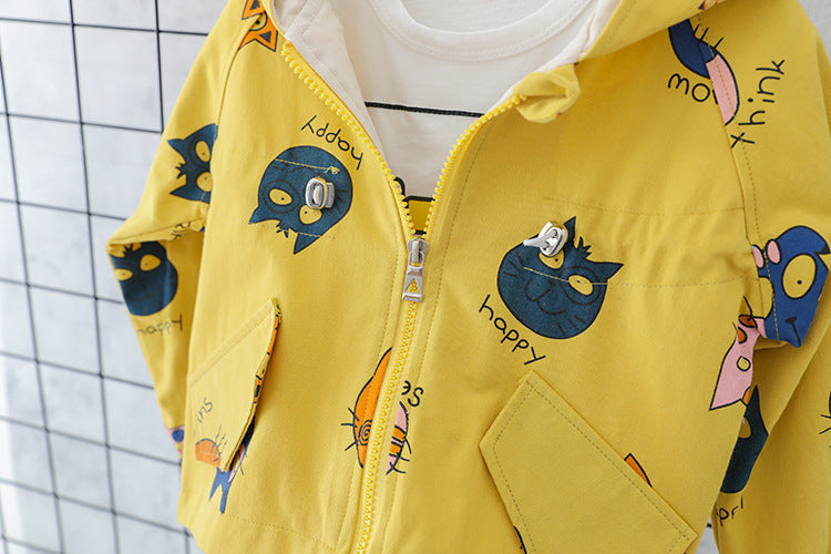 Children’s Jacket – Cute Print, Lightweight Outerwear