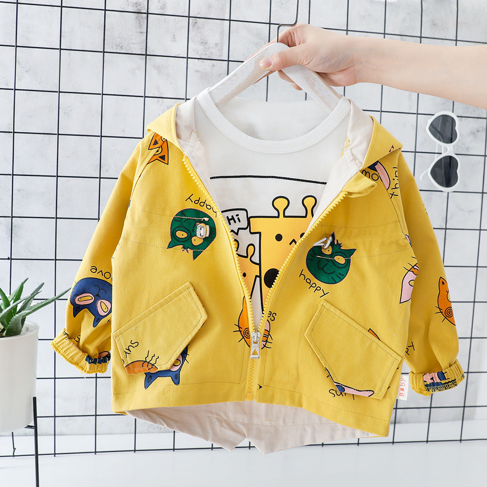 Children’s Jacket – Cute Print, Lightweight Outerwear