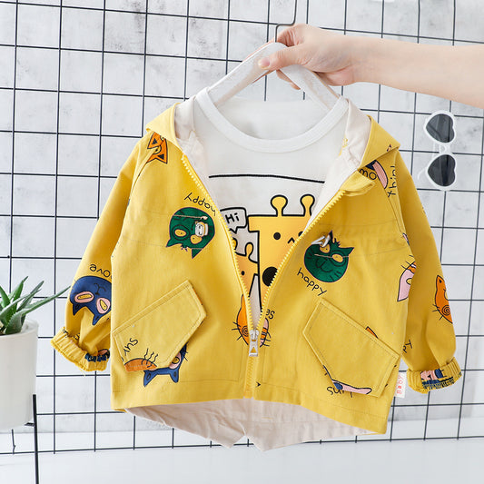 Children’s Jacket – Cute Print, Lightweight Outerwear