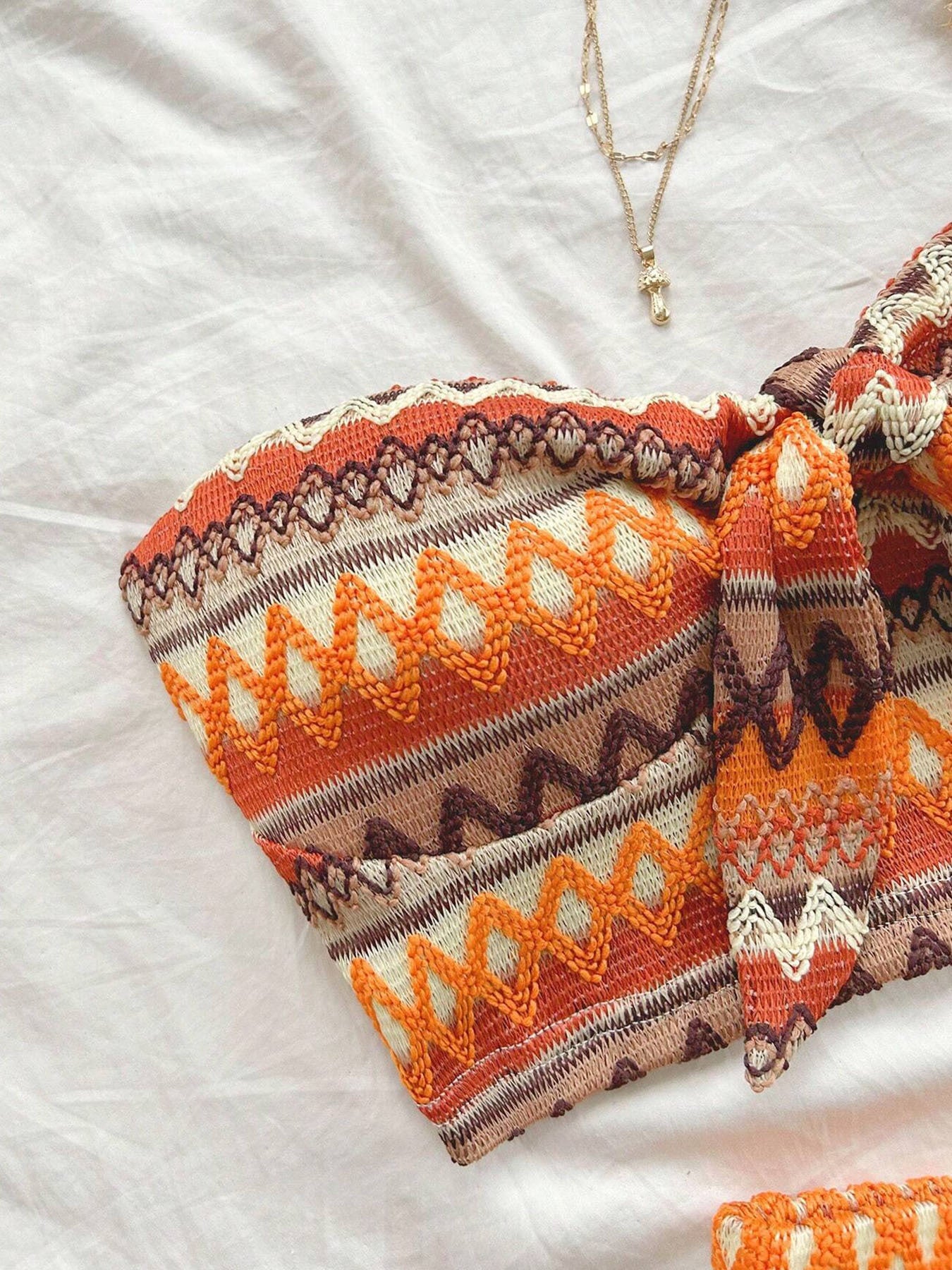 Women’s Summer 2-Piece Set – Colorful Stripes, Stretch Fit, Perfect for Travel & Vacations