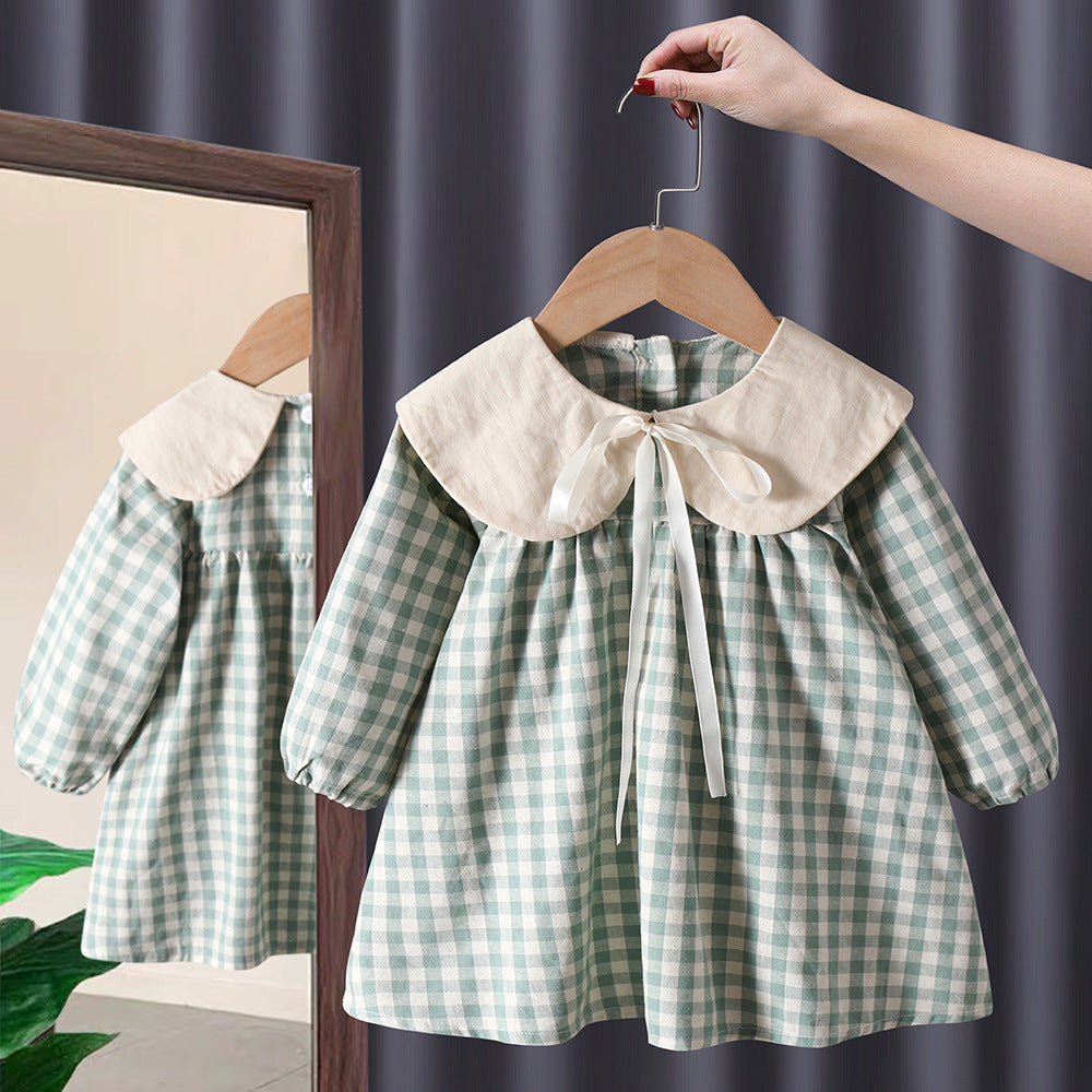 Baby Girl Dress – Long Sleeve Outfit for Spring and Autumn