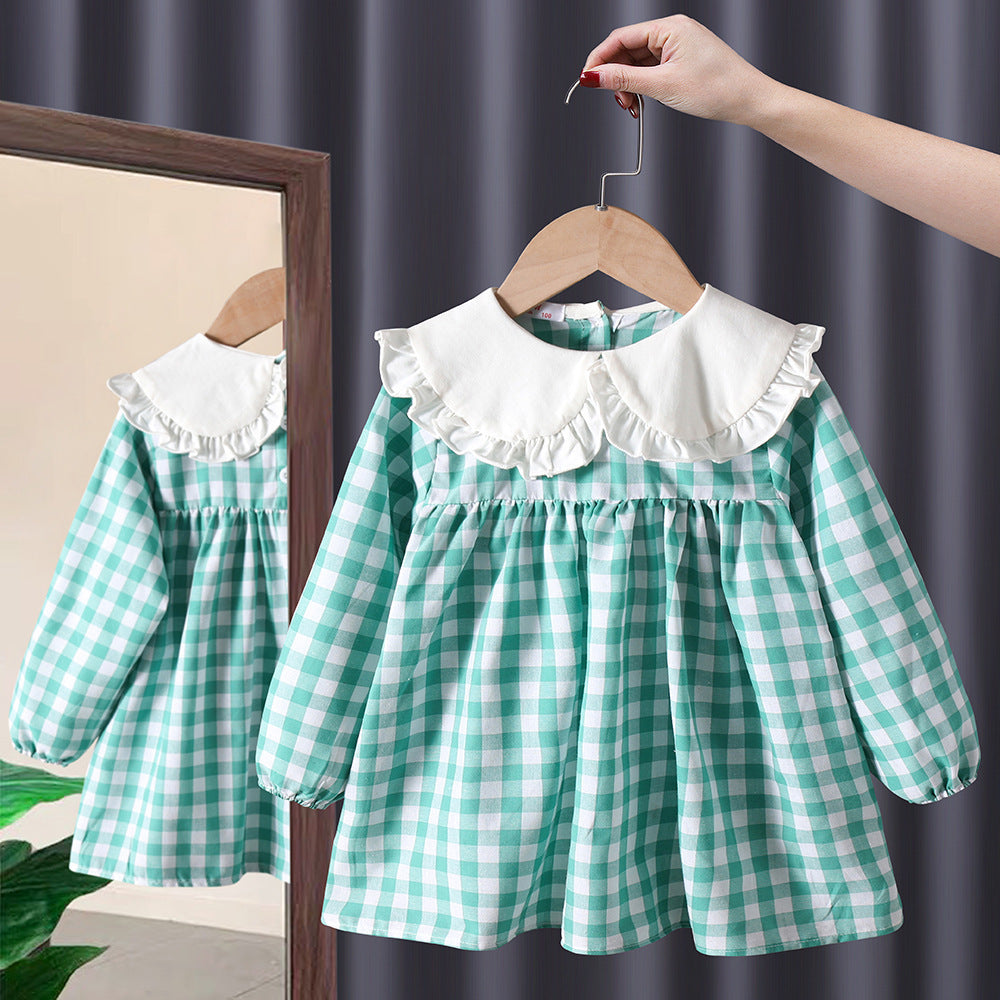 Baby Girl Dress – Long Sleeve Outfit for Spring and Autumn