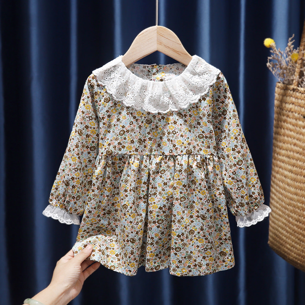 Baby Girl Dress – Long Sleeve Outfit for Spring and Autumn