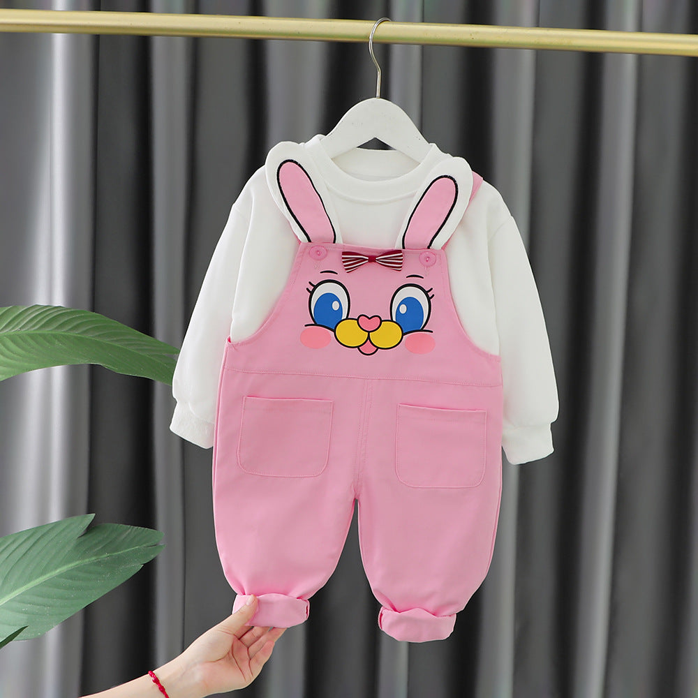 Baby Girl and Boy Two-Piece Suit – Long Sleeve Spring & Autumn Outfit