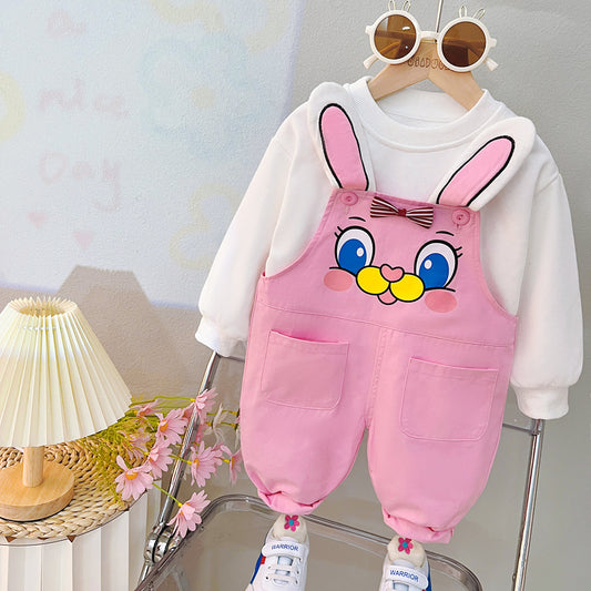 Baby Girl and Boy Two-Piece Suit – Long Sleeve Spring & Autumn Outfit
