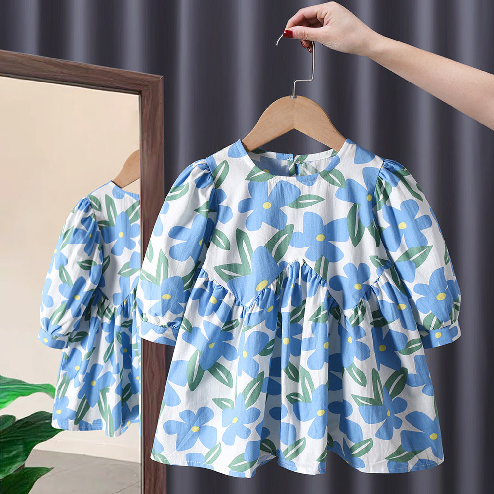 Baby Girl Dress – Long Sleeve Outfit for Spring and Autumn