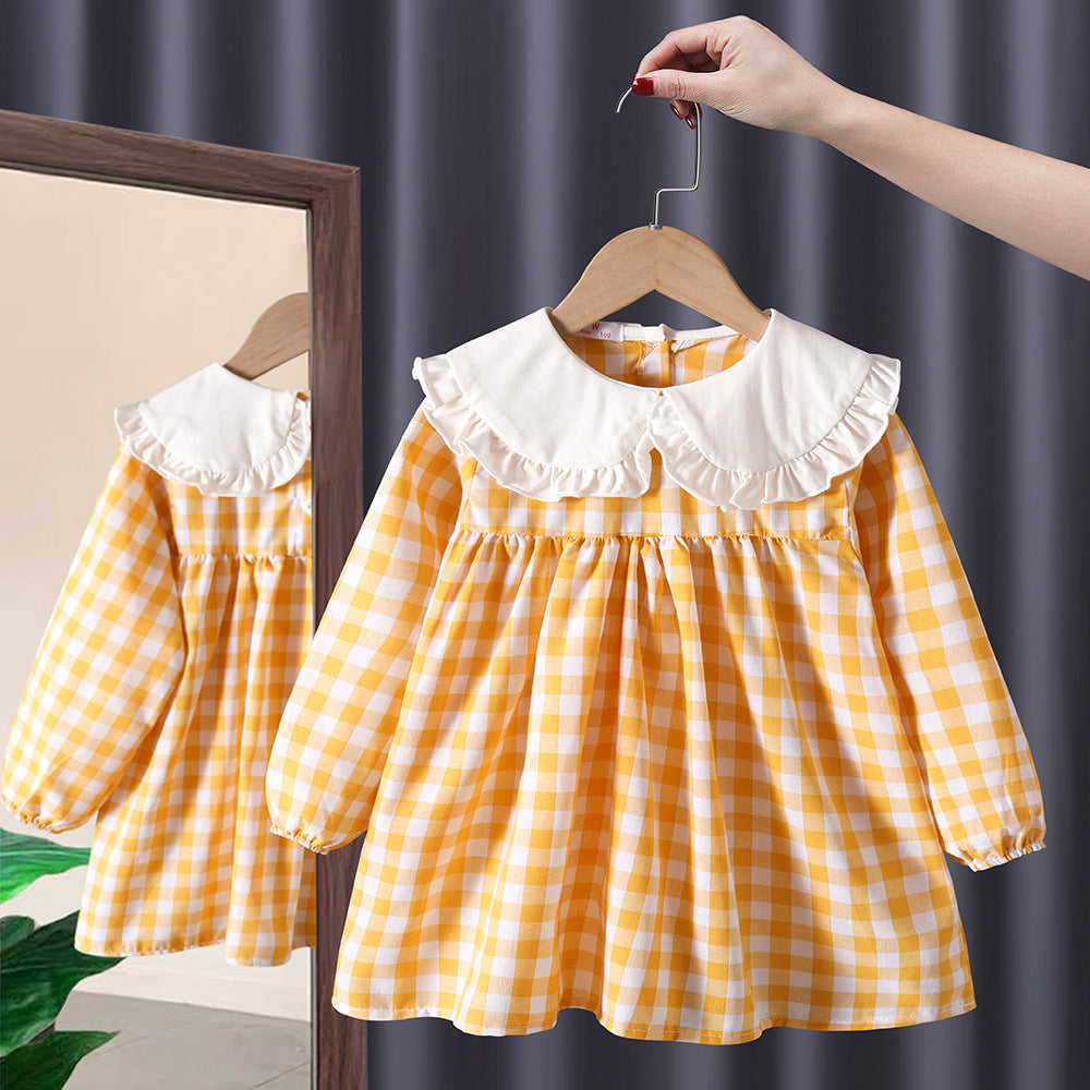 Baby Girl Dress – Long Sleeve Outfit for Spring and Autumn