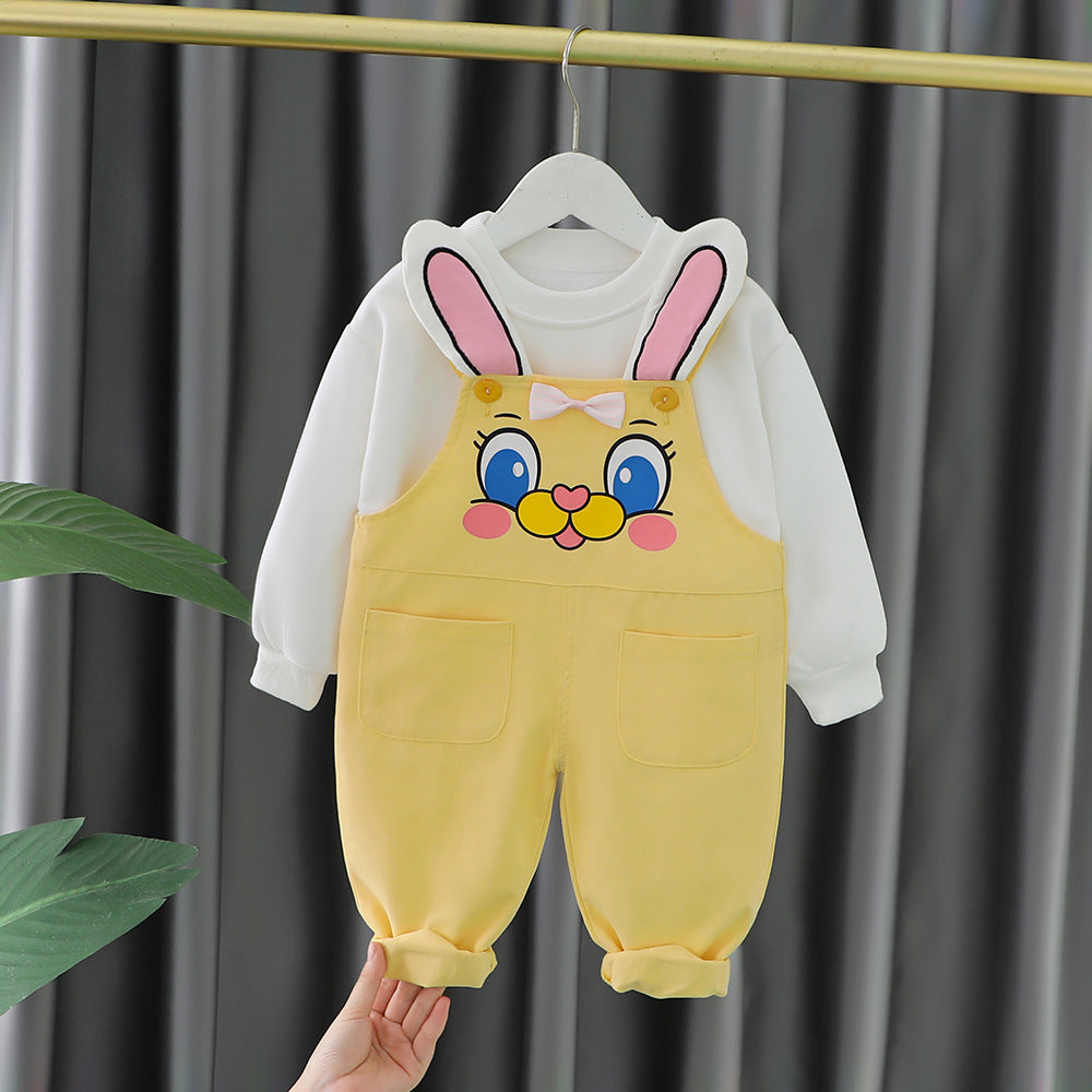 Baby Girl and Boy Two-Piece Suit – Long Sleeve Spring & Autumn Outfit